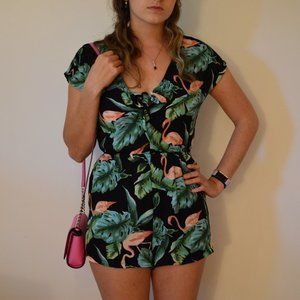 Flamingo romper!